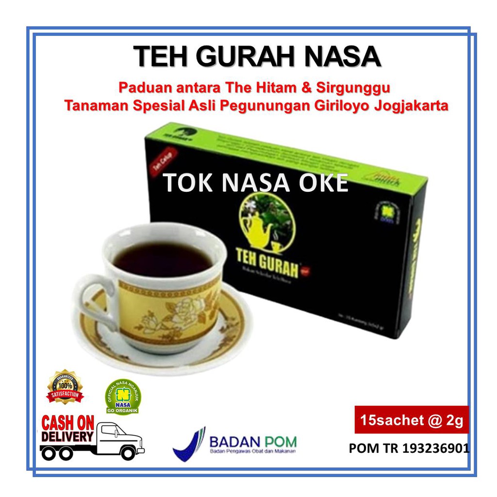 

COD / Teh Gurah Nasa / Gurah / Teh Gurah / Teh Herbal / Toko Nasa Oke