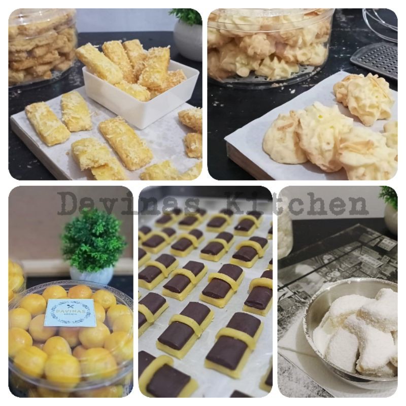 

ANEKA KUE KERING HOMEMADE Khas Lebaran Natal Imlek