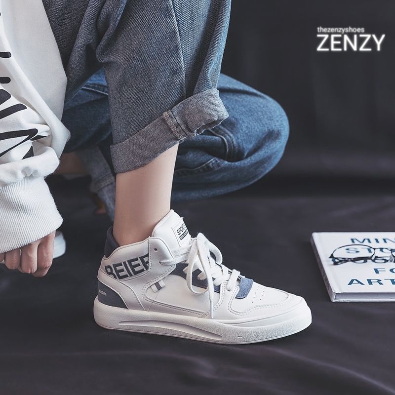 Zenzy Premium Woodlee Korea Design - Sepatu PU Modis Comfy-5