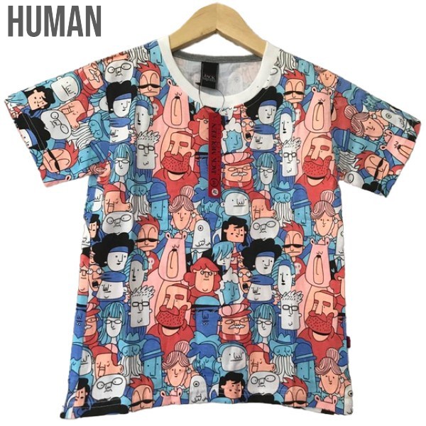 Kaos anak Fullprint Premium Human