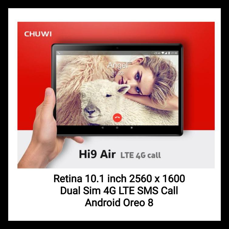Chuwi Hi9 Air 4/64GB 4G LTE Deca Core X20 10.1" 2560x1600 Android 8 DISKON