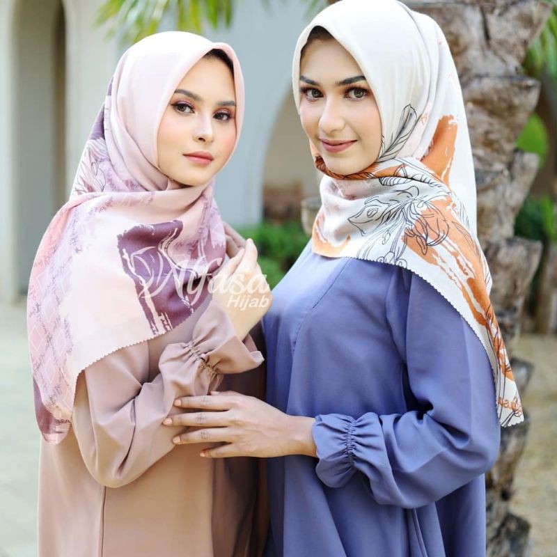 Jilbab segi empat  Alfasa | Cheryl Scraft | Jilbab segi 4 ALFASA