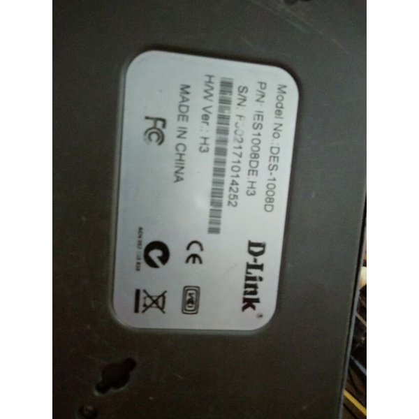 D-Link switch hub 8port second NORMAL