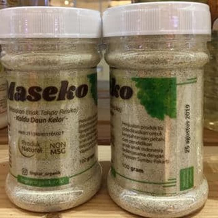 

Lingkar Organik Maseko Kaldu Daun Kelor 100 g / Kaldu Bebas MSG/ Vegan