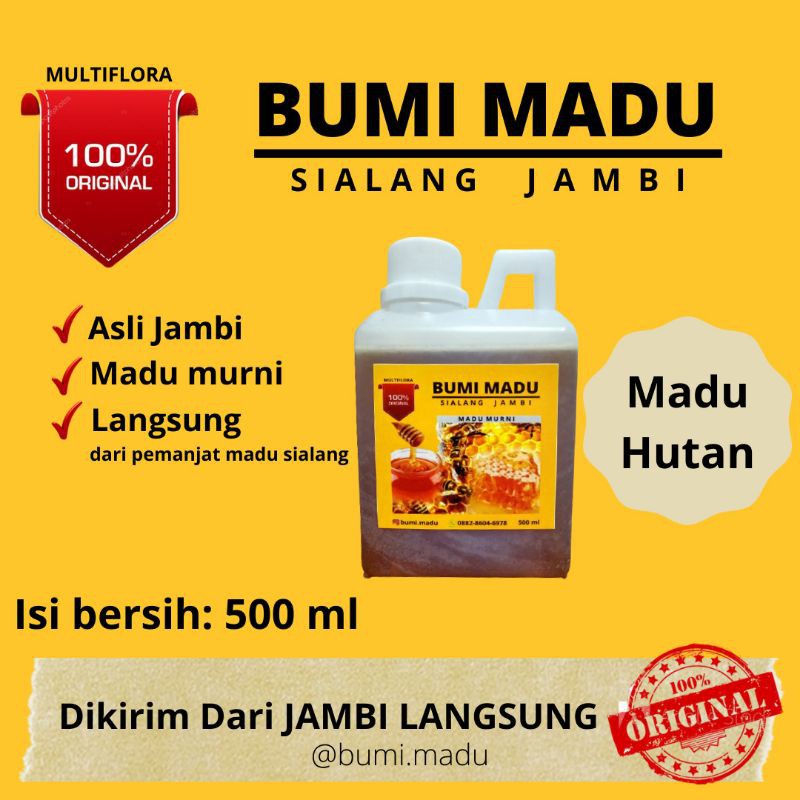 

MADU HUTAN SIALANG JAMBI | MADU ASLI 500 ML