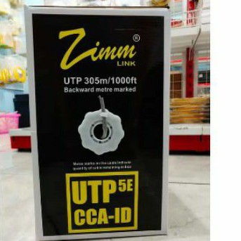 kabel lan zimmlink zimm link lan internet cat 5e rol 305 m