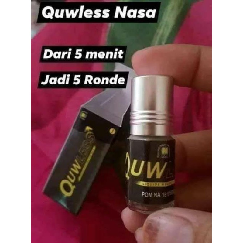QUWLESS ASLI NASA OBAT OLES KHUSUS PRIA DEWASA ORIGINAL AGAR TAHAN LAMA FIT DIATAS RANJANG PERKASA