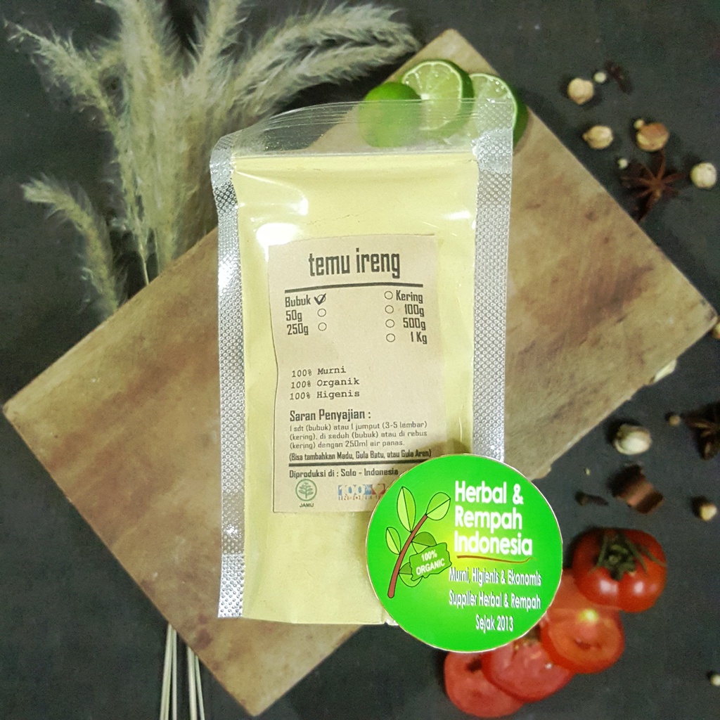 

Temu Ireng Bubuk - 100 GR / REMPAH / JSR / 100% MURNI