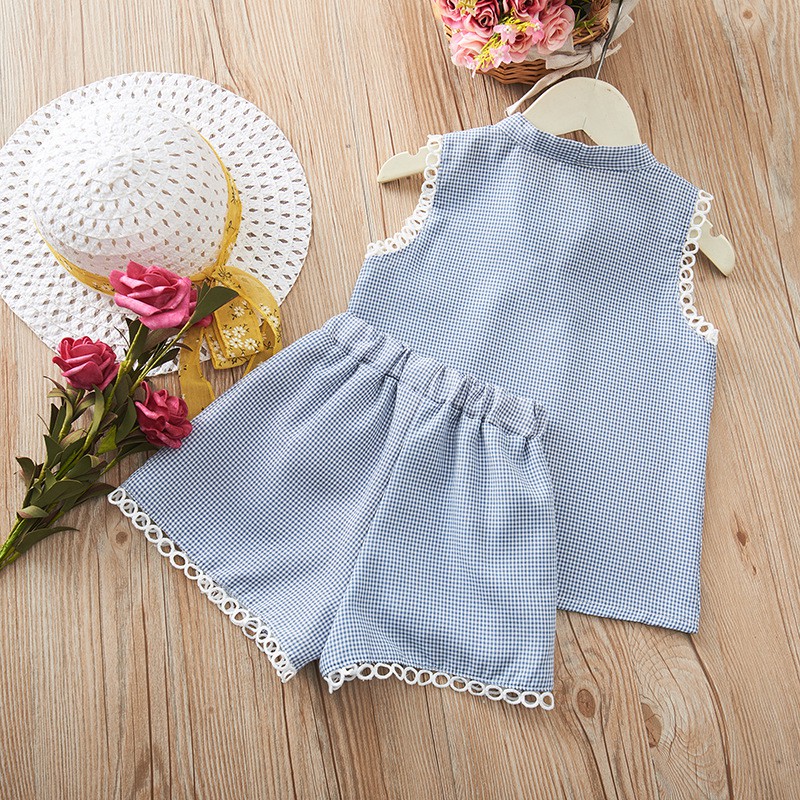 SSP15-BUBBLE RING Setelan Set Anak Perempuan Casual Daily Wear