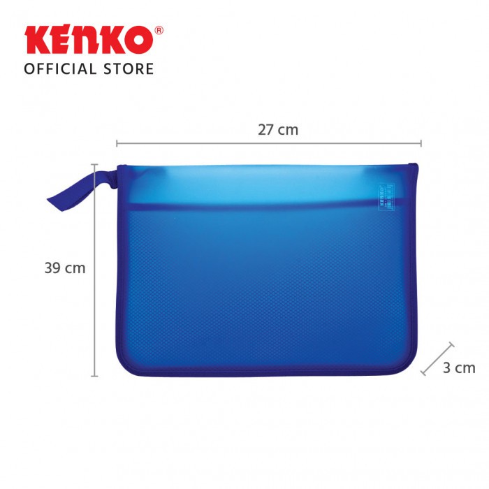 

KENKO PVC ZIPPER BAG A5 ZB-2739PPC