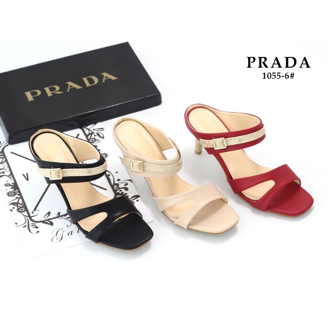 Wm*New High Heels PRADA 1055-6#*