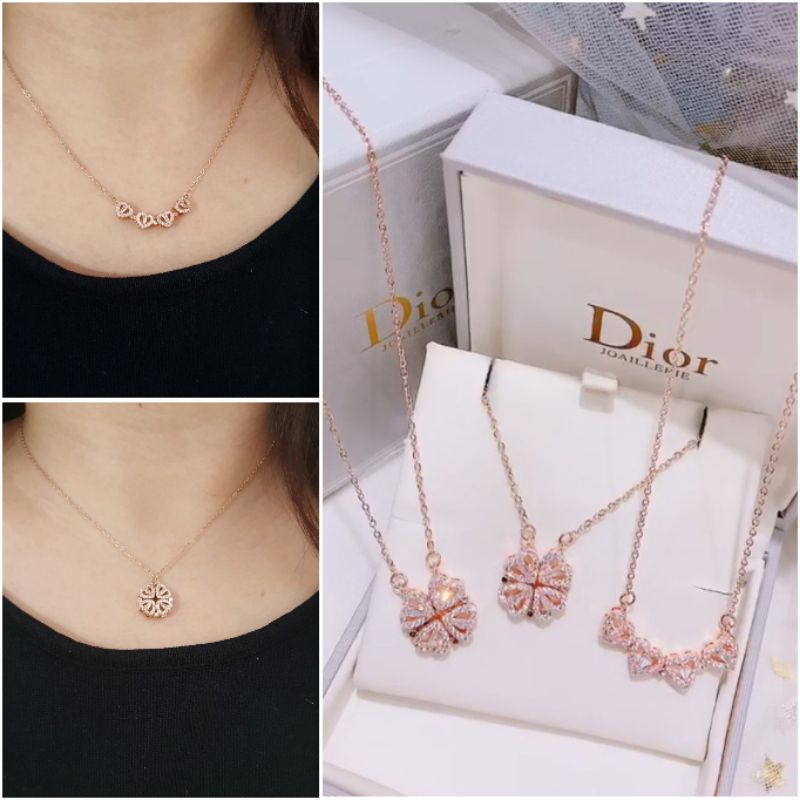 Kalung Titanium asli Gold Rosegold Premium Quality Anti karat anti alergi Necklace Stainless Steel ori 920