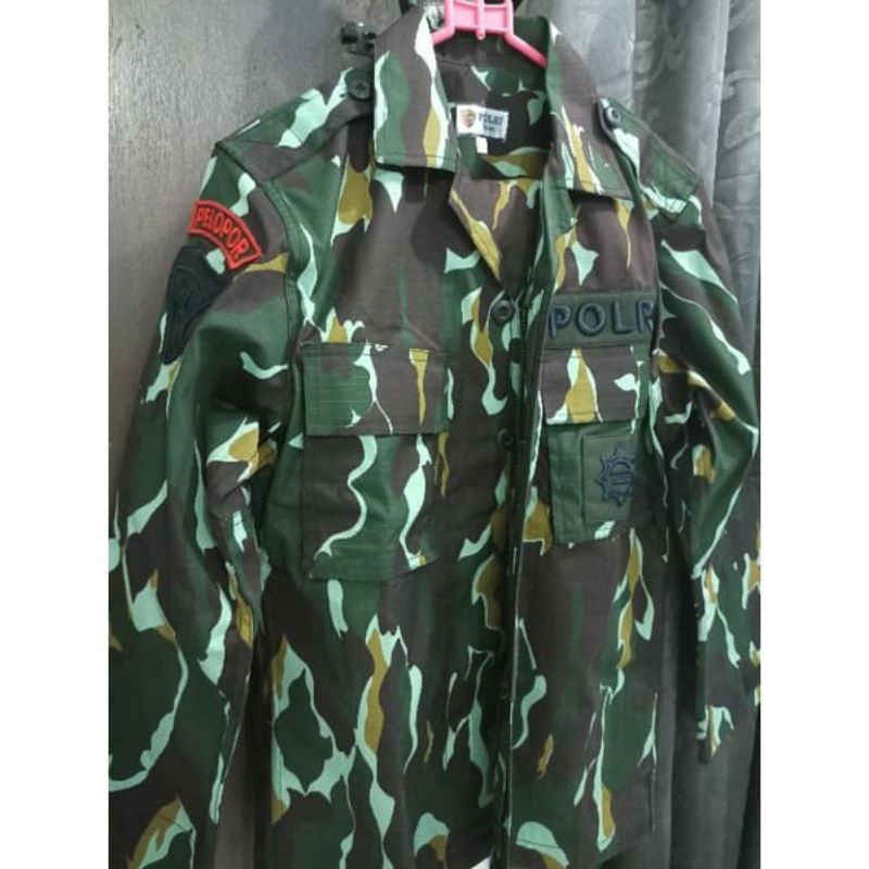 pdl loreng tactical  brimob ASLI KORBRIMOB