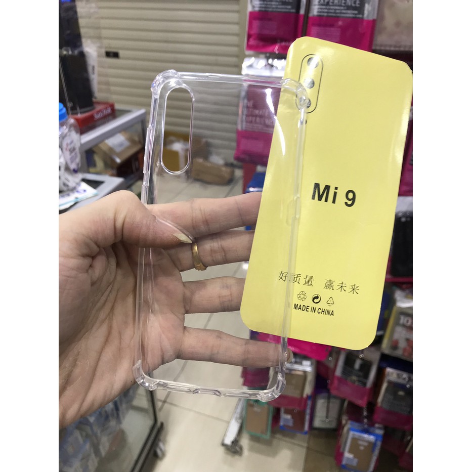 Anti crack softcase sarung kondom silikon bening xiaomi mi 9