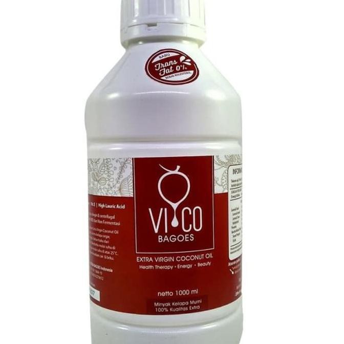 

Vico Bagoes Virgin Coconut Oil, Minyak Kelapa (VCO) 1 Liter