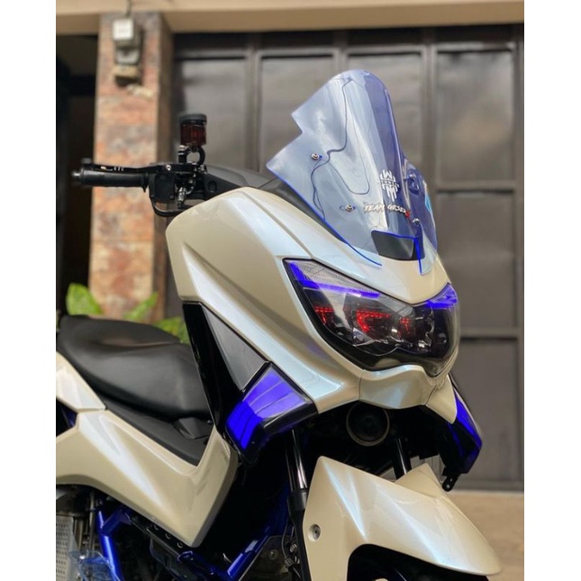 Windshield Nmax Lama TDR V2 Mini Sirip. Visor Nmax old TDR Mini V2 Sirip. TEBAL 4MILI