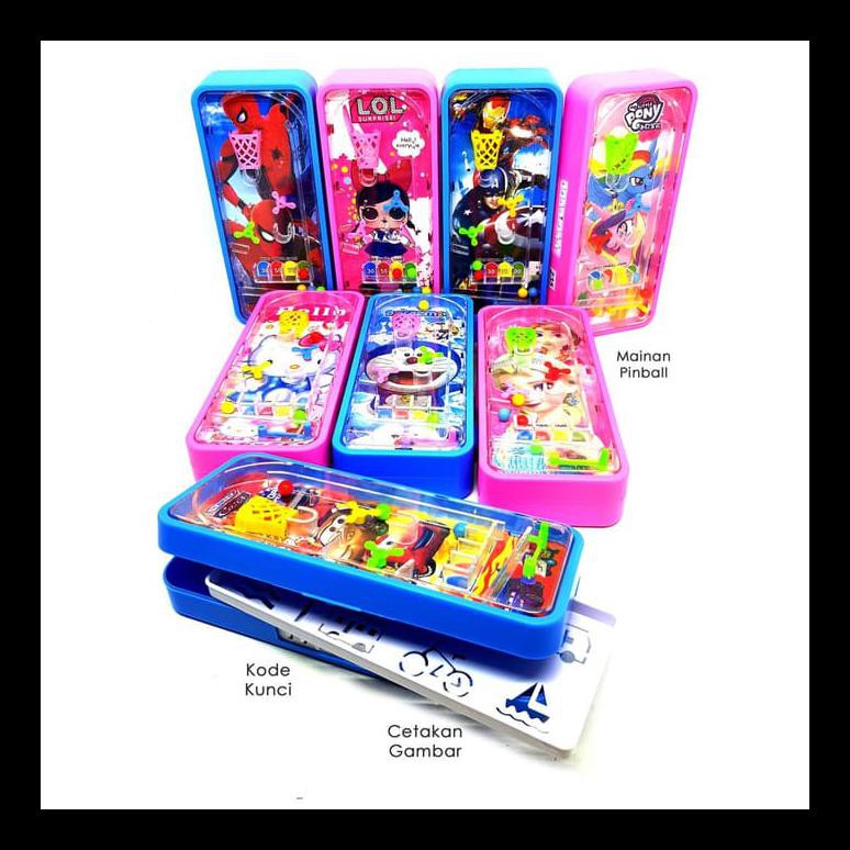 

PROMO KOTAK PENSIL KODE MAINAN PINBALL TEMPAT PENSIL PASSWORD ANAK SEKOLAH PAKET ALAT TULIS MURAH