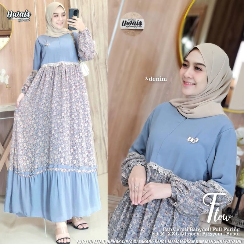 DRESS BUSUI FLOW ORIGINAL BY UWAIS
