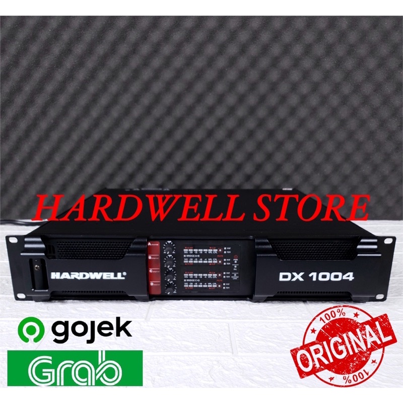 Power Amplifier 4 Channel Hardwell DX 1004 Original