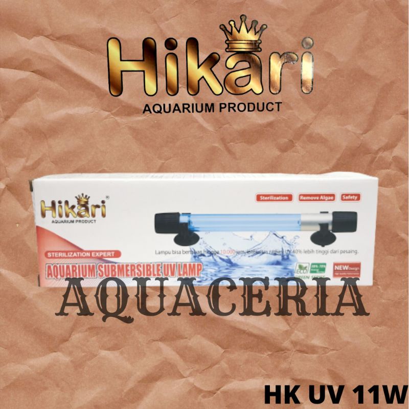 LAMPU UV HIKARI 11W LAMPU CELUP UV AQUARIUM AQUASCAPE