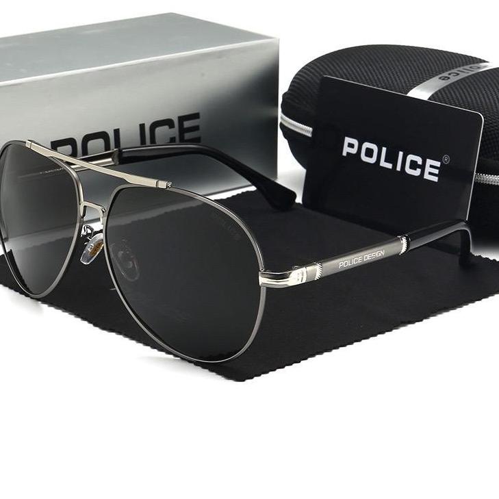 Terbagus.. Kacamata POLICE / POLISI Pria Polarized Anti UV police sunglasses