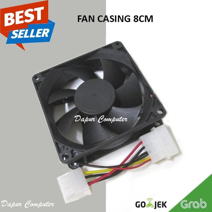 Fan Casing Kipas Pendingin Komputer Pc 8 Cm