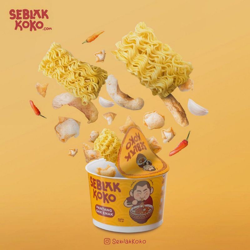 SEBLAK KOKO CUP - Seblak Instant Non MSG