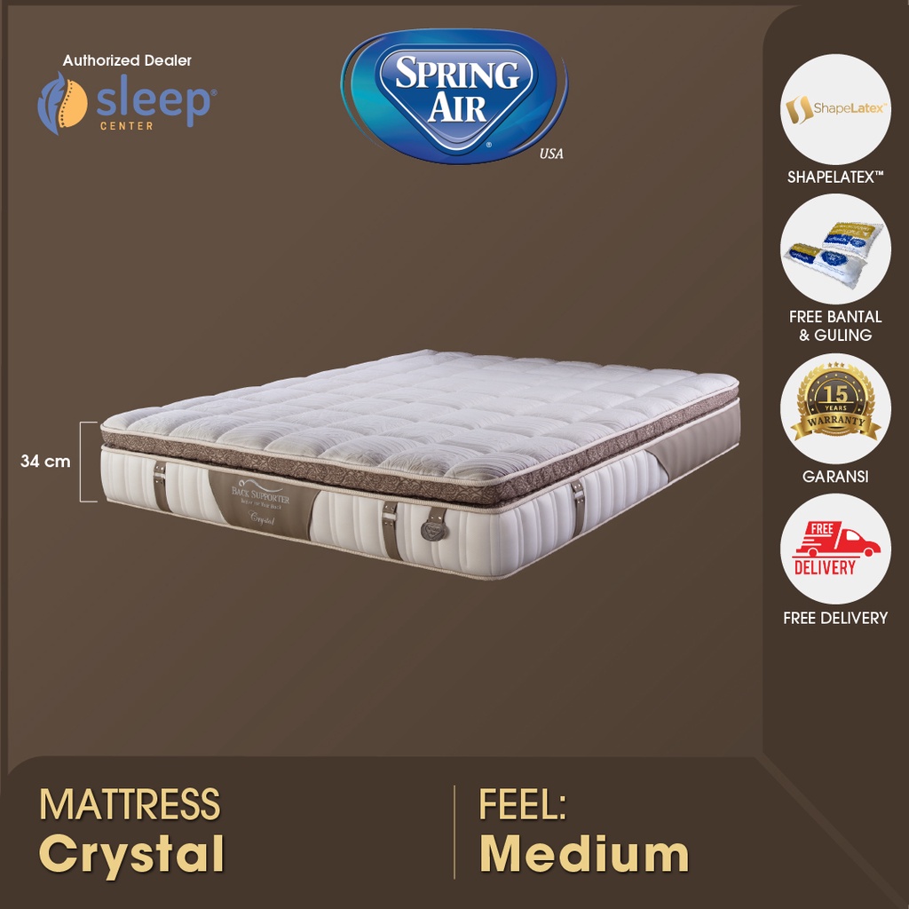 SC Spring Air CRYSTAL Mattress - Kasur