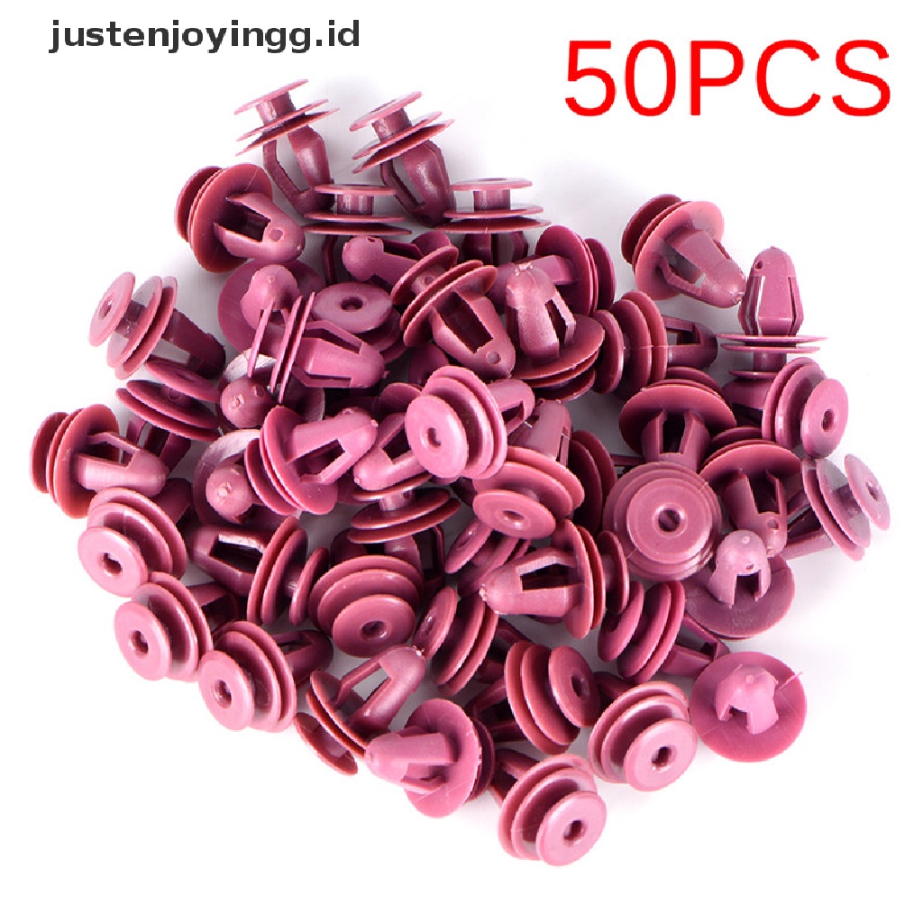 // justenjoyingg.id // 50pcs Door Trim &amp; Garnish Panel Retainer Clip Nylon Fastener  50pcs Door Trim &amp; Garnish Panel Retainer Clip Nylon Fastener  Durable 50pcs Door Trim &amp; Garni