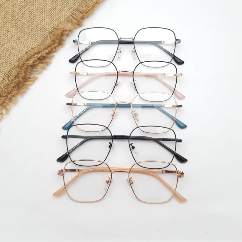 frame / kacamata cewe dan cowo 6651 size 52.18.143 paket lensa photocromic ,,blueray