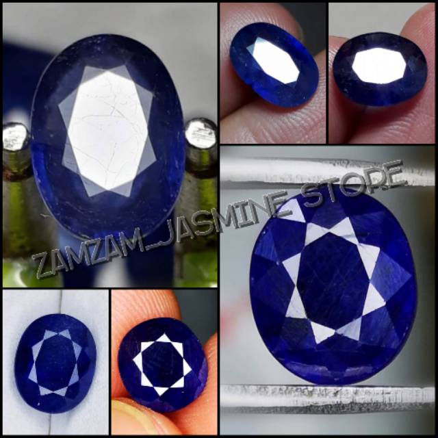 PROMO NATURAL BLUE SAPPHIRE CUTTING MADAGASCAR HQ