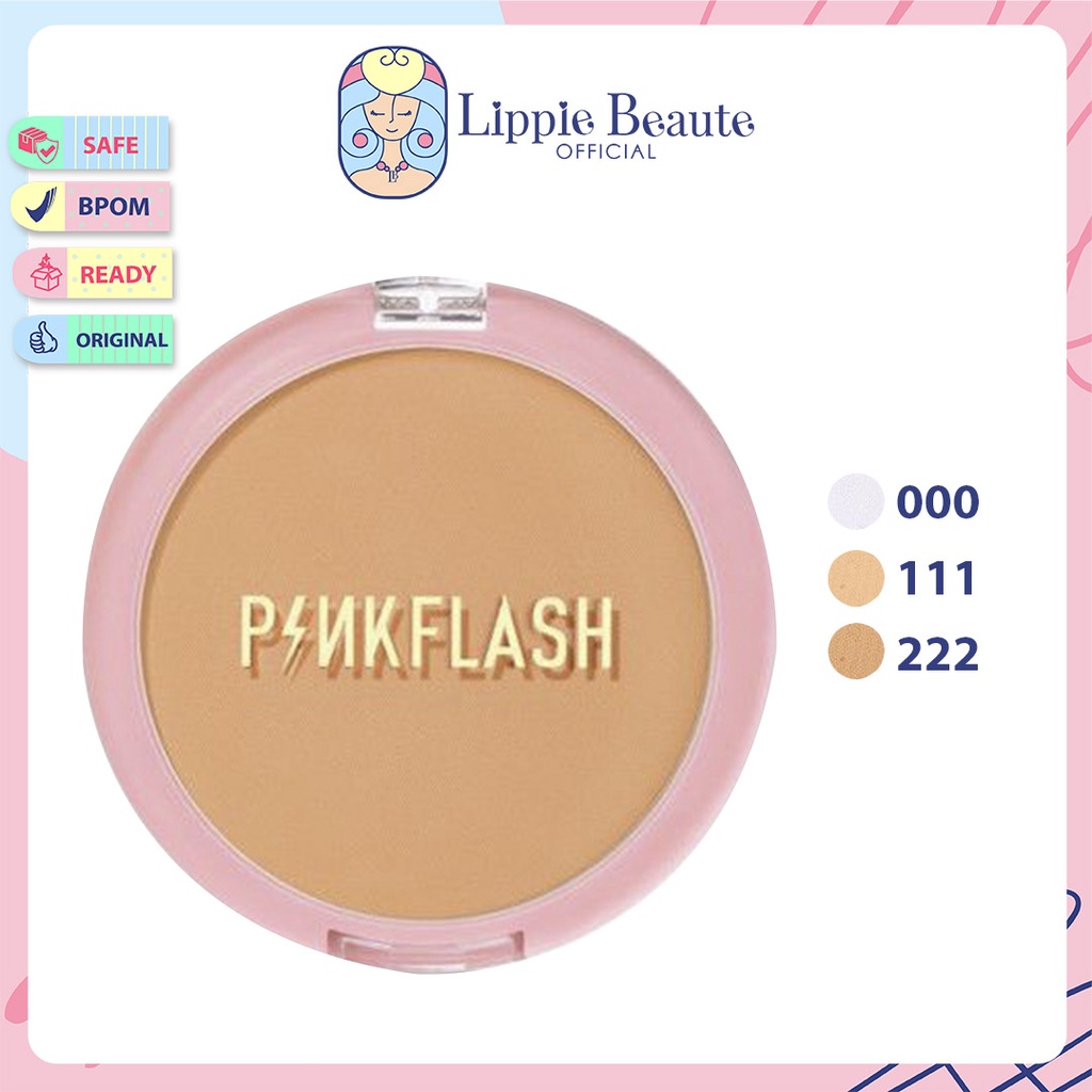(NEAR ED) PINKFLASH - Lasting Matte Pressed Powder