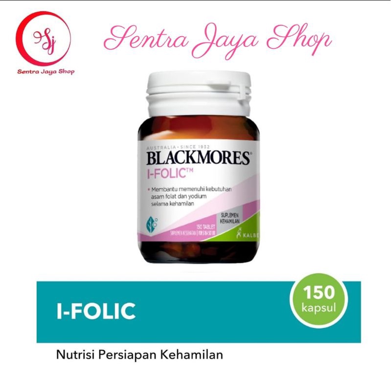 Blackmores I Folic 60 tablet 150 tablet kasul Promil I-Folic Kalbe BPOM
