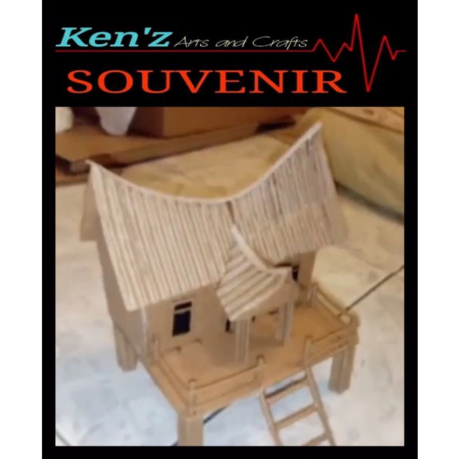 

RUMAH ADAT GADANG.... prakarya kardus / mainan edukasi / kerajinan tangan kardus / cardboard crafts (A)