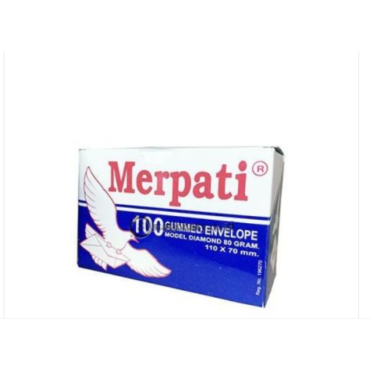 

Merpati Amplop Putih (110 X 70mm) Visit Saku Kecil