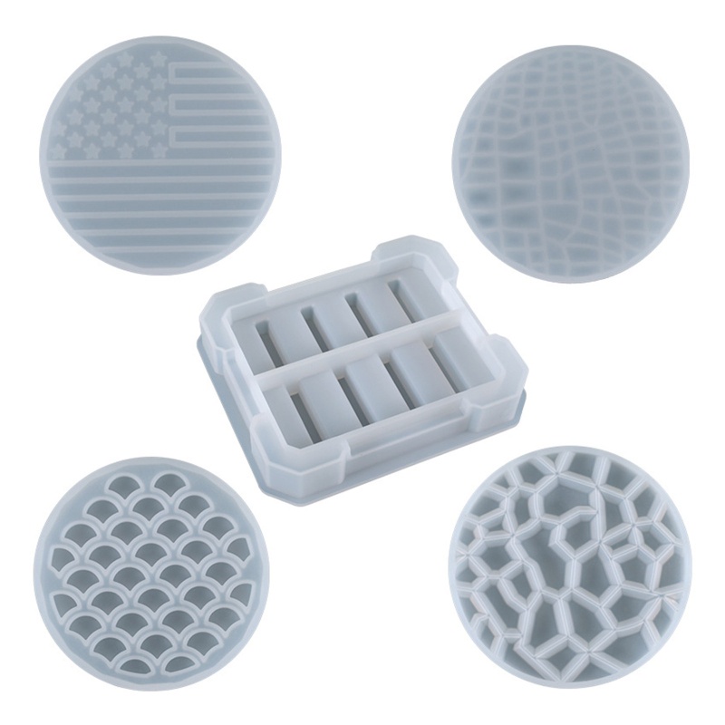 SIY  Round Shape Silicone Resin Mold Epoxy Resin Mold Suitable for Diy Resin Casting