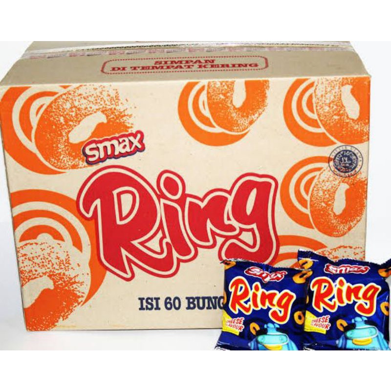ciki ring keju smax 12gr/dus