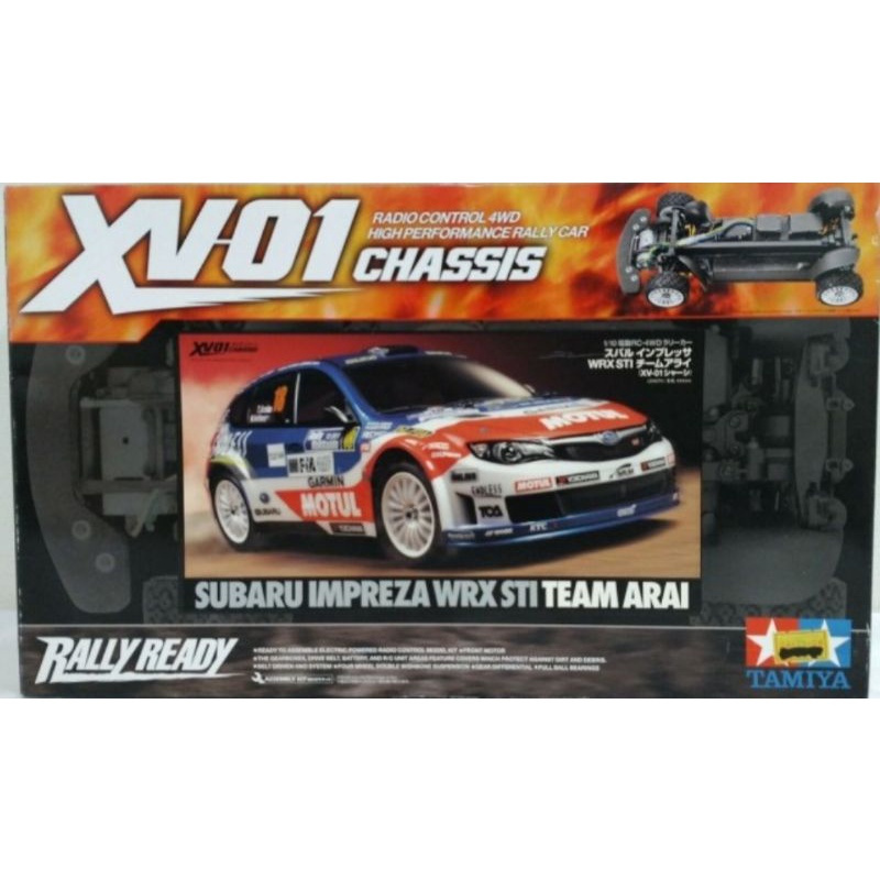 RC KIT TAMIYA XV-01 XV01 RALLY READY 4WD FULL PROPO