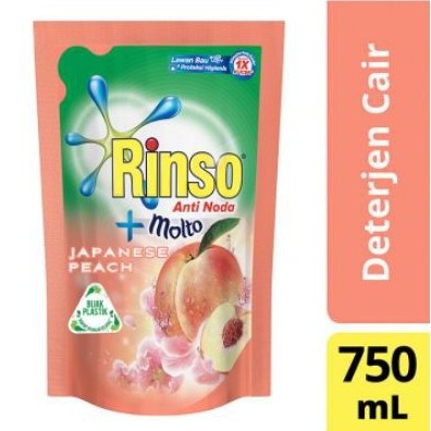 Rinso Molto Japanese Peach Liquid 750ml| 565ml