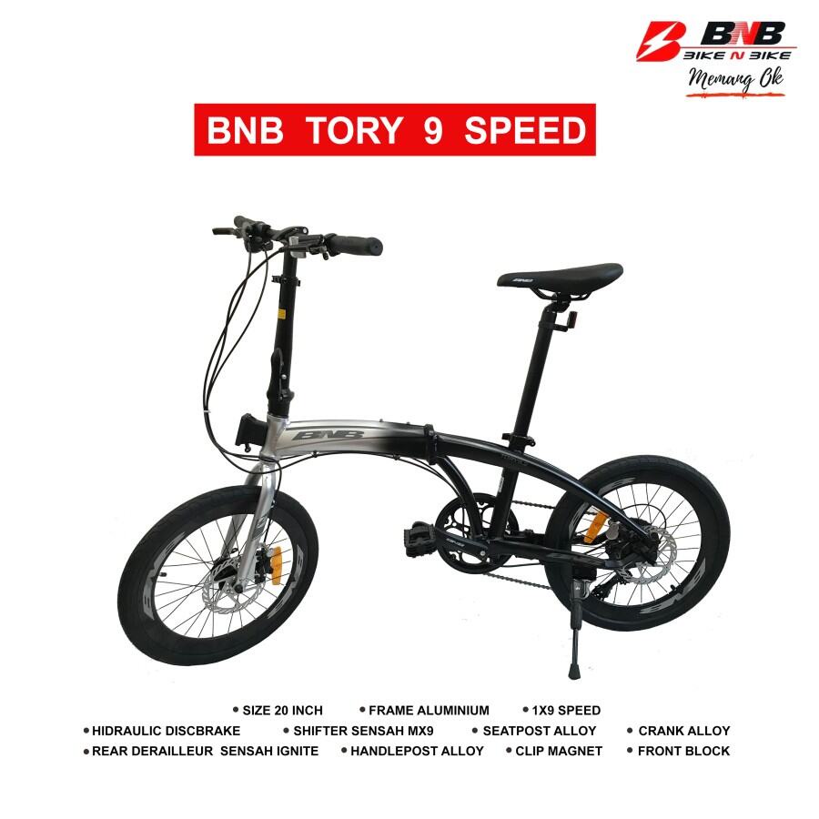 SEPEDA LIPAT BNB TORY 9.1 20 INCH BARU