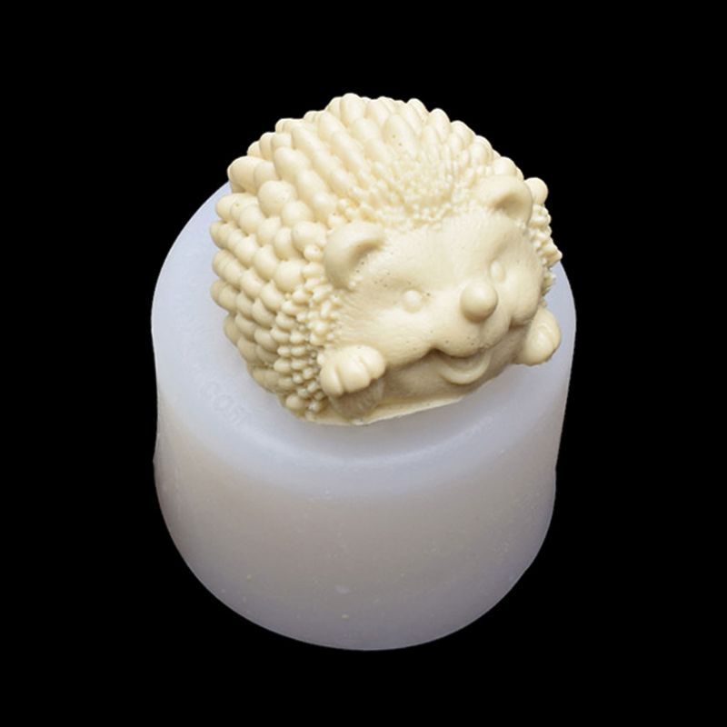 SIY  3D Animals Silicone Molds Resin Casting Molds Lion Hedgehog Epoxy Resin Molds Silicone Jewelry Making Tools