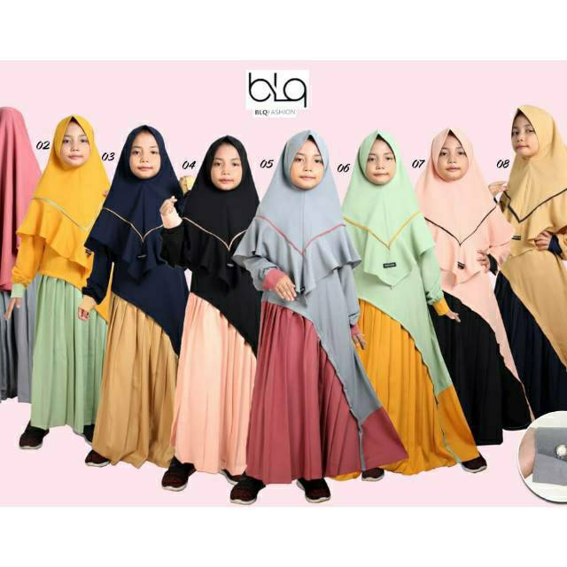 GAMIS ANAK TANGGUNG SAR'I, KWALITAS PREMIUM, BAHAN KATUN LINEN KOREA IMPORT, CUTTING STANDART PABRIK