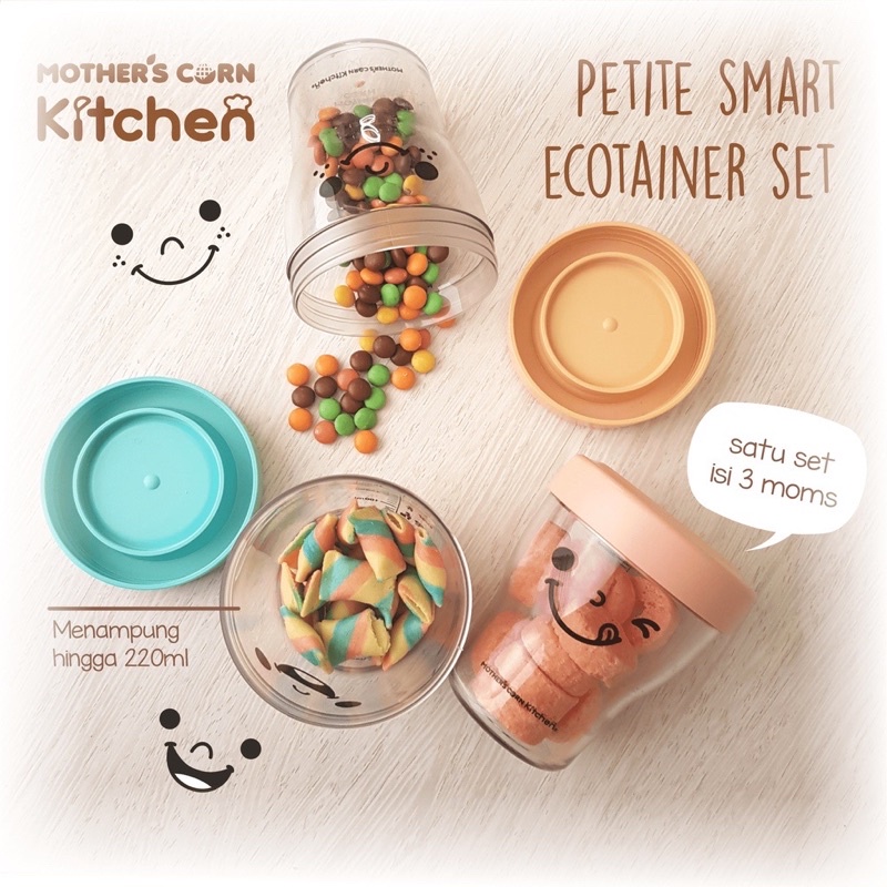 Mother's Corn Petit Smart Econtainer Set - Tempat Penyimpanan Makanan