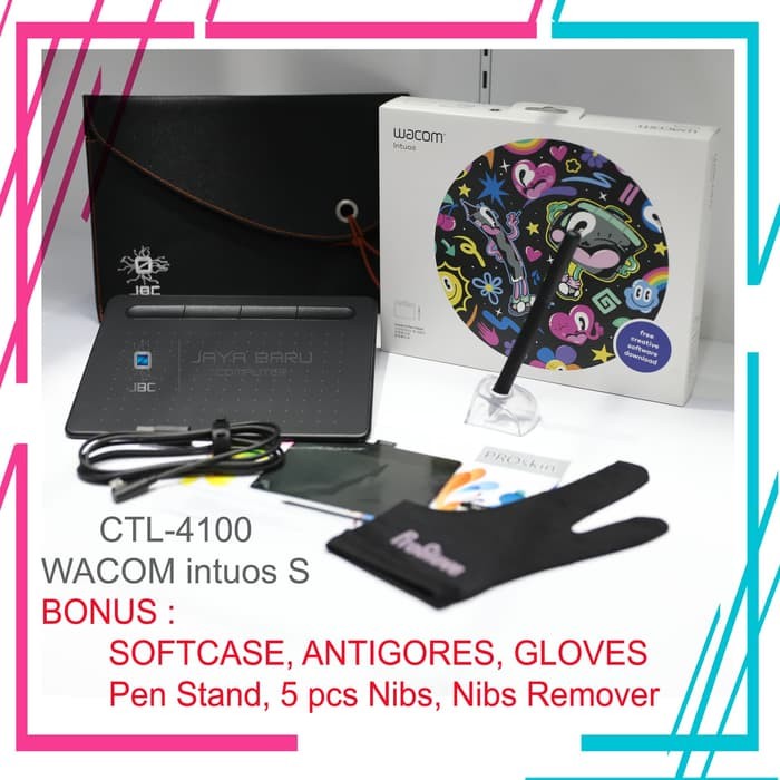 Jual IP Wacom Intuos Drawing Tablet Small CTL 4100 / CTL4100 Drawing