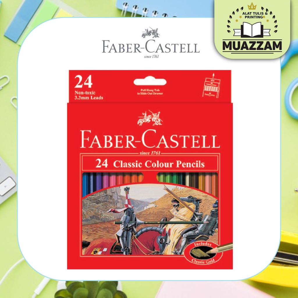 

Faber-Castell Pensil Warna Classic 24 L