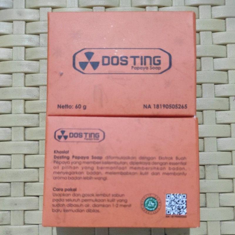 sabun dosting pepaya/sabun glowing pepaya