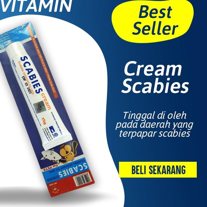 SALEP SCABIES CREAM RAID ALL 15 gr - Obat Kutu Skabies Demodex Gatal Anjing Kucing Kelinci Hewan Nafa Shop 168