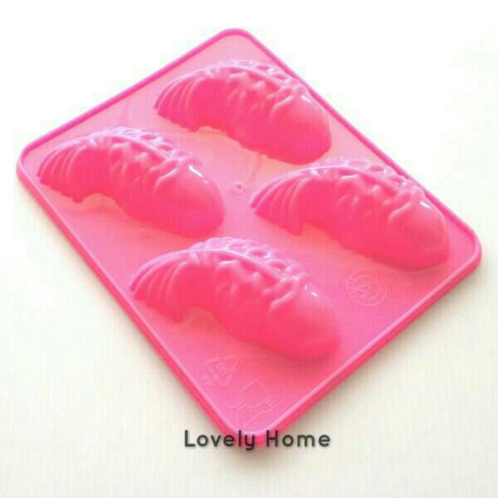 PLASTIK TEBAL Cetakan Ikan Koi Sedang / Medium Puding Jelly Fish Mold