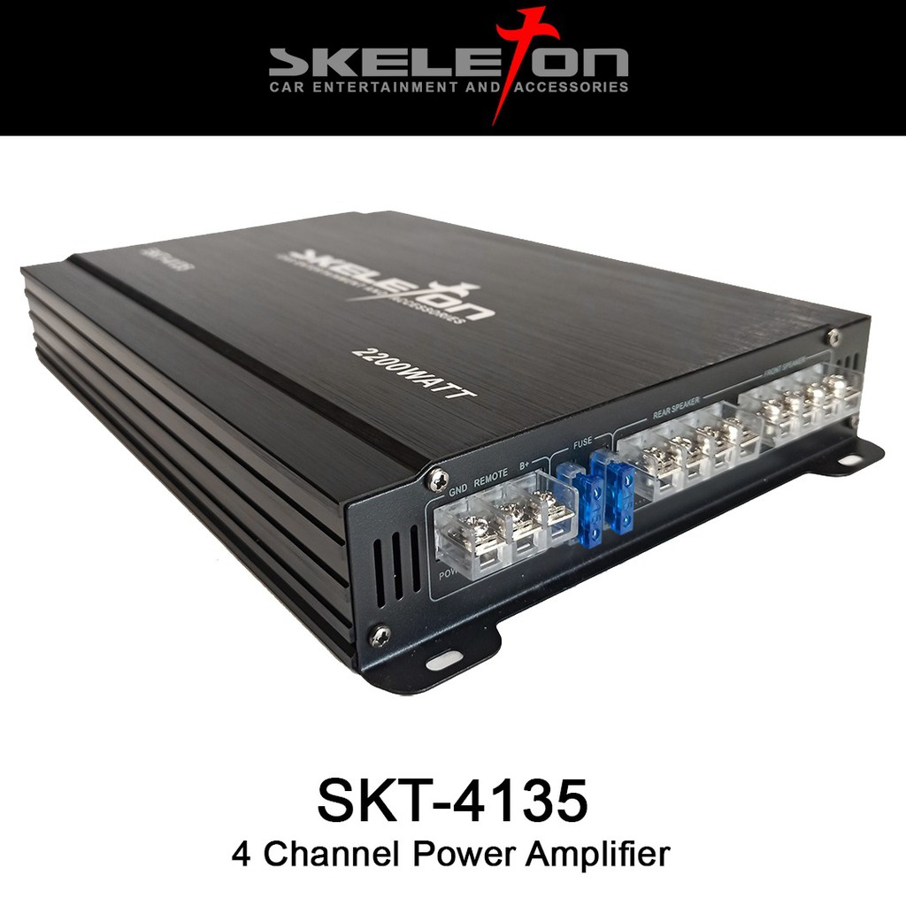 POWER/AMPLIFIER 4 CHANEL SKT4135 HITAM
