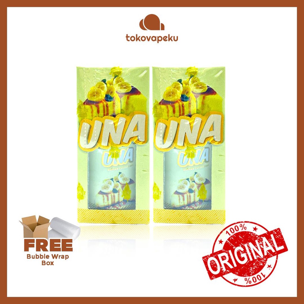 UNA V1 BANANA CHEESECAKE UNA BANANA 60ML by IDJ X VAPORKING